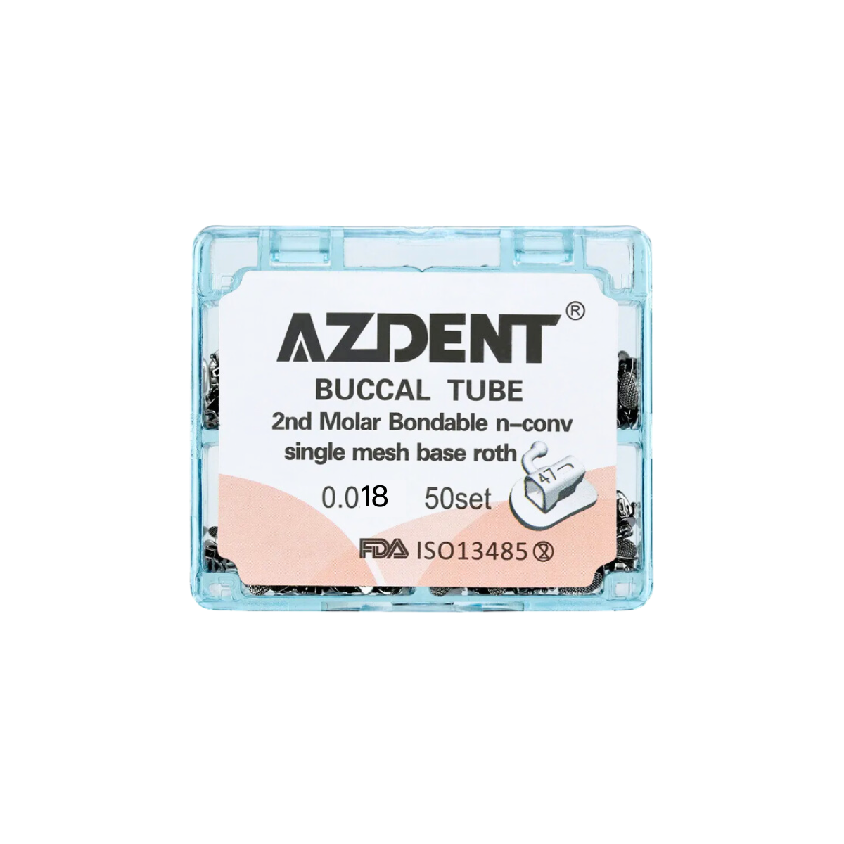 Azdent B tube 2nd molar roth 0.18 (ซี่ 7 )